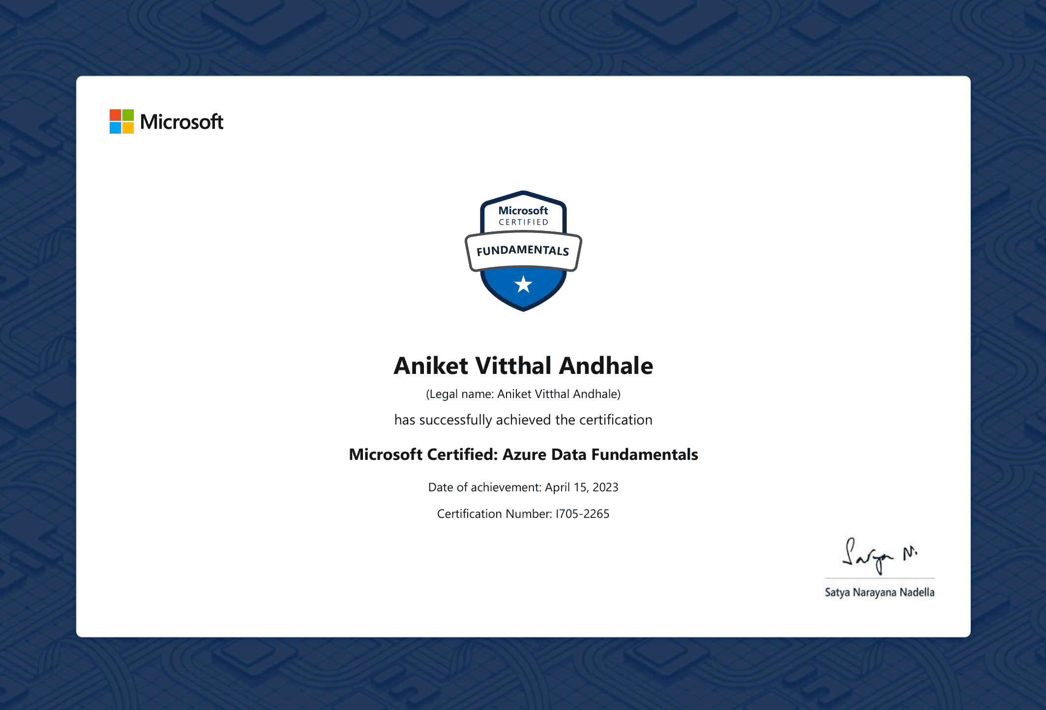 Azure Certificate